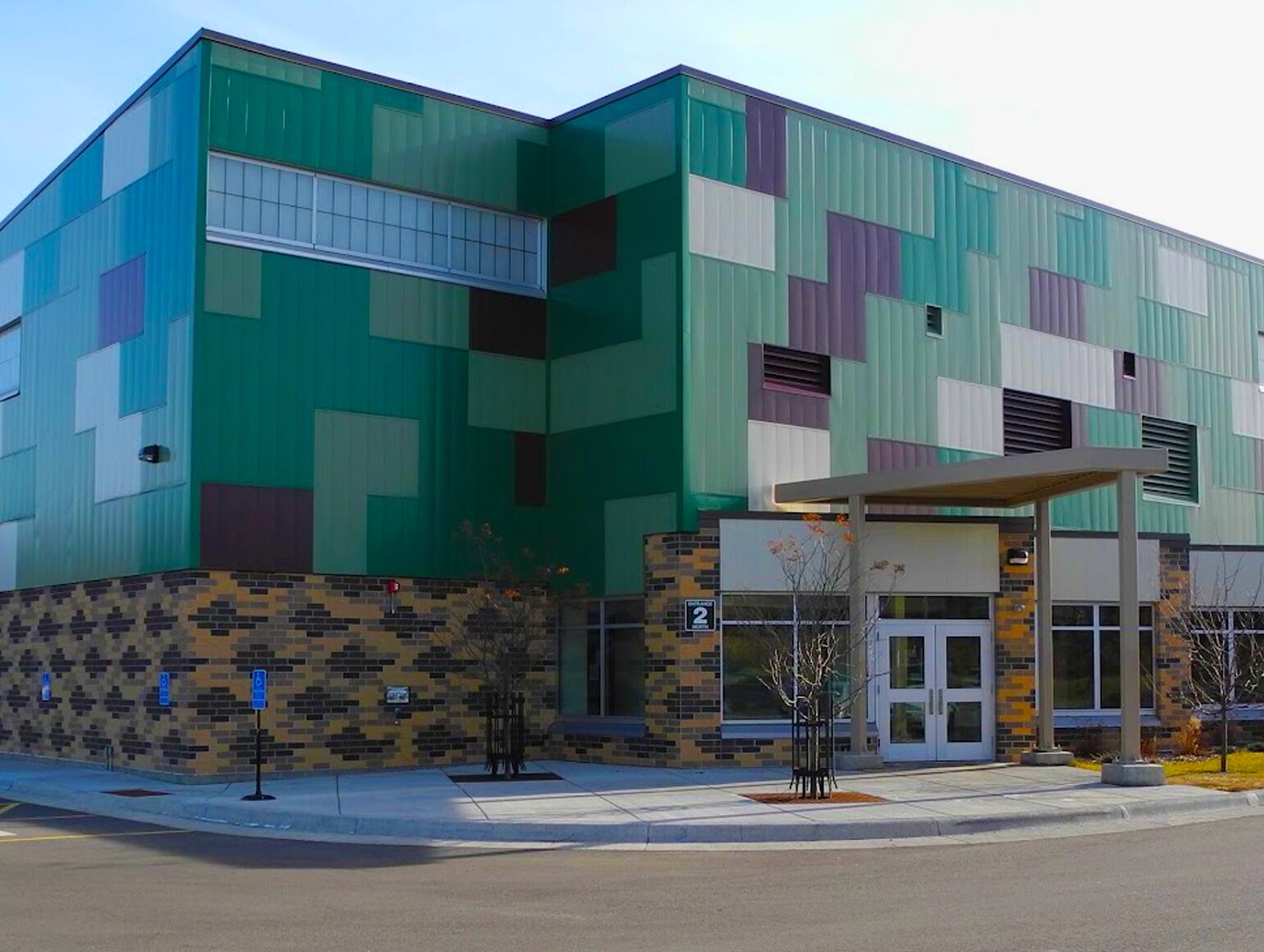 Building at the Eveleth campus.