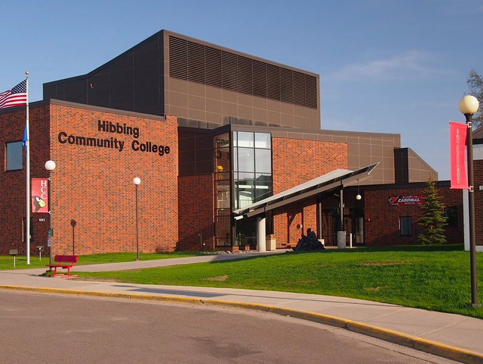 Building at the Hibbing campus.