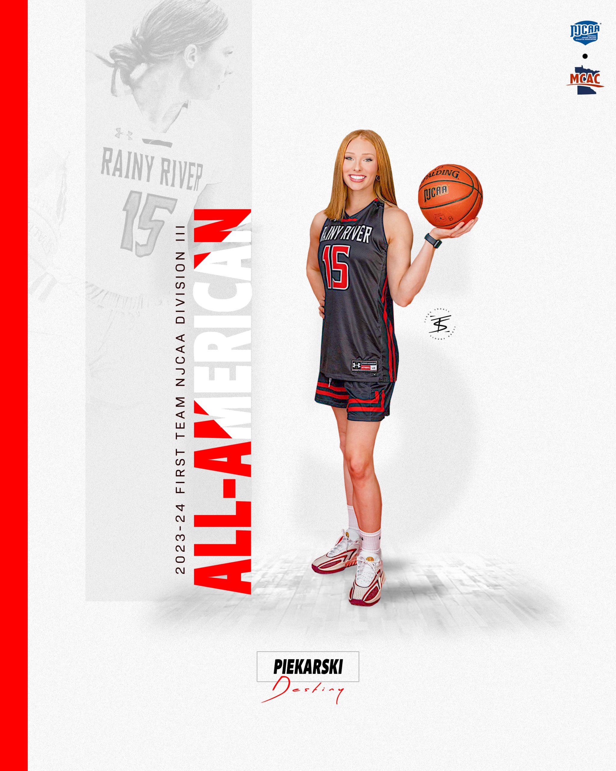 destiny piekarski, basketball poster